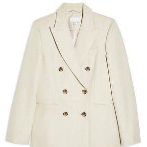 TOPSHOP Double Breasted Blazer (size 4, NWT)